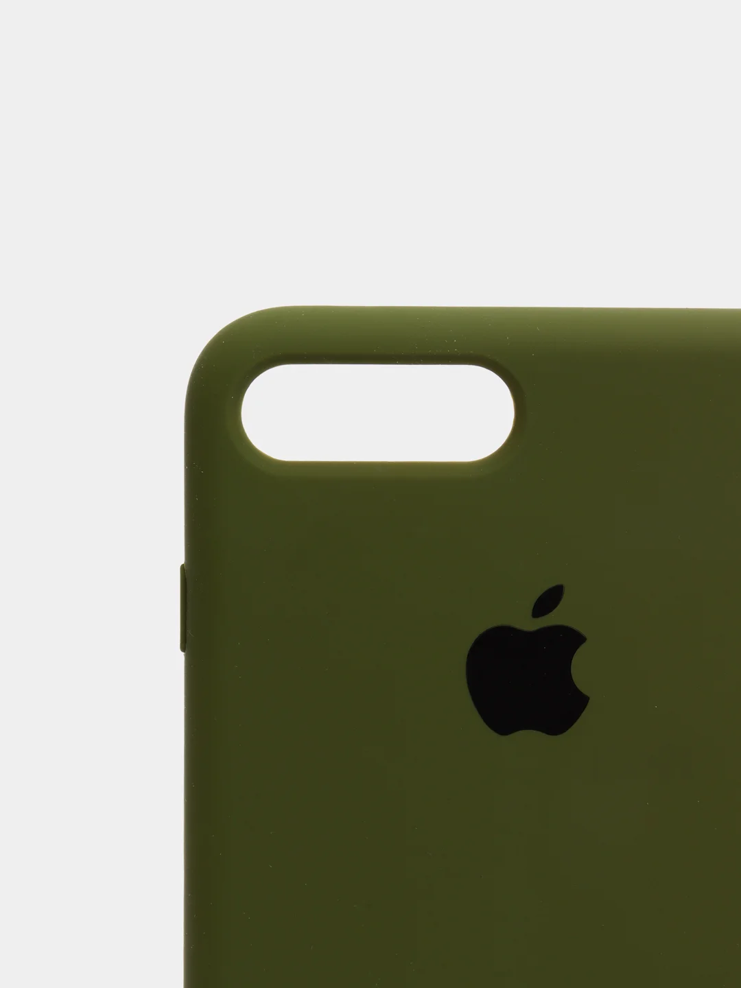 Оливковый чехол Silicone Case для iPhone 7 Plus / iPhone 8 Plus