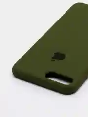Оливковый чехол Silicone Case для iPhone 7 Plus / iPhone 8 Plus