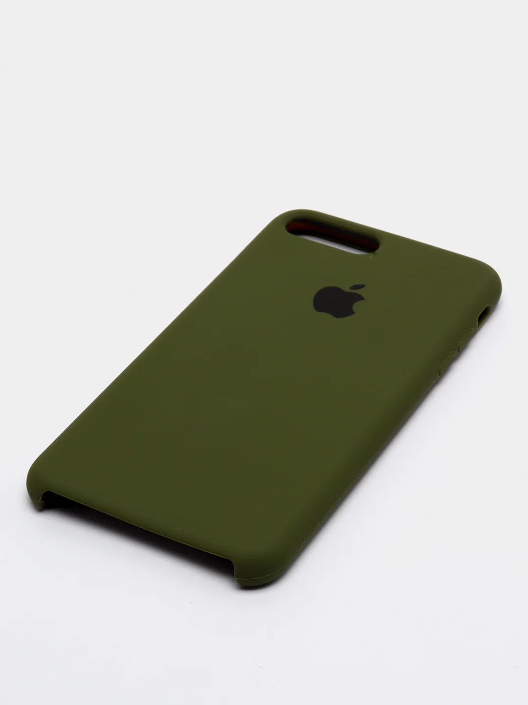 Оливковый чехол Silicone Case для iPhone 7 Plus / iPhone 8 Plus