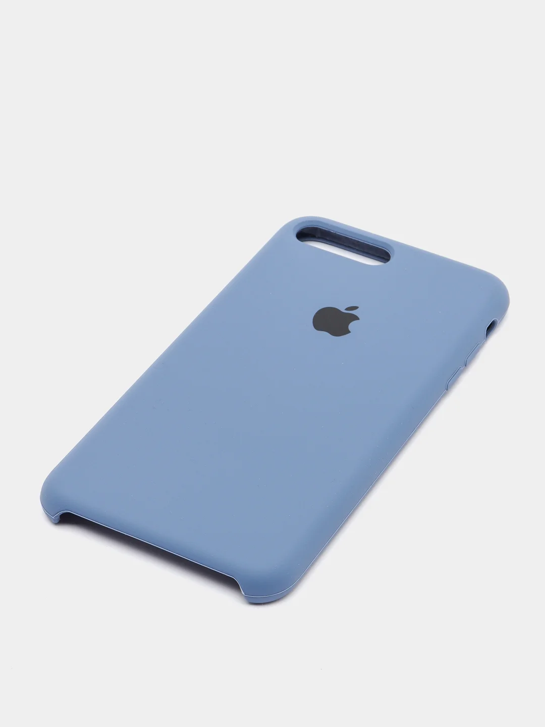 Синий меланж чехол Silicone Case для iPhone 7 Plus / iPhone 8 Plus