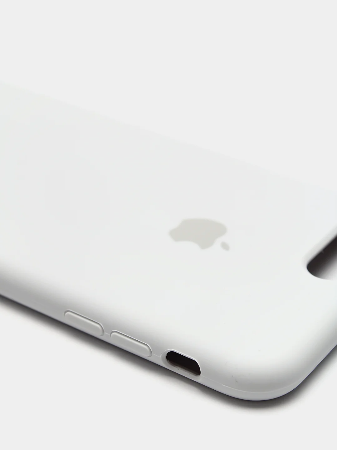 Бежевый меланж чехол Silicone Case для iPhone 7 Plus / iPhone 8 Plus
