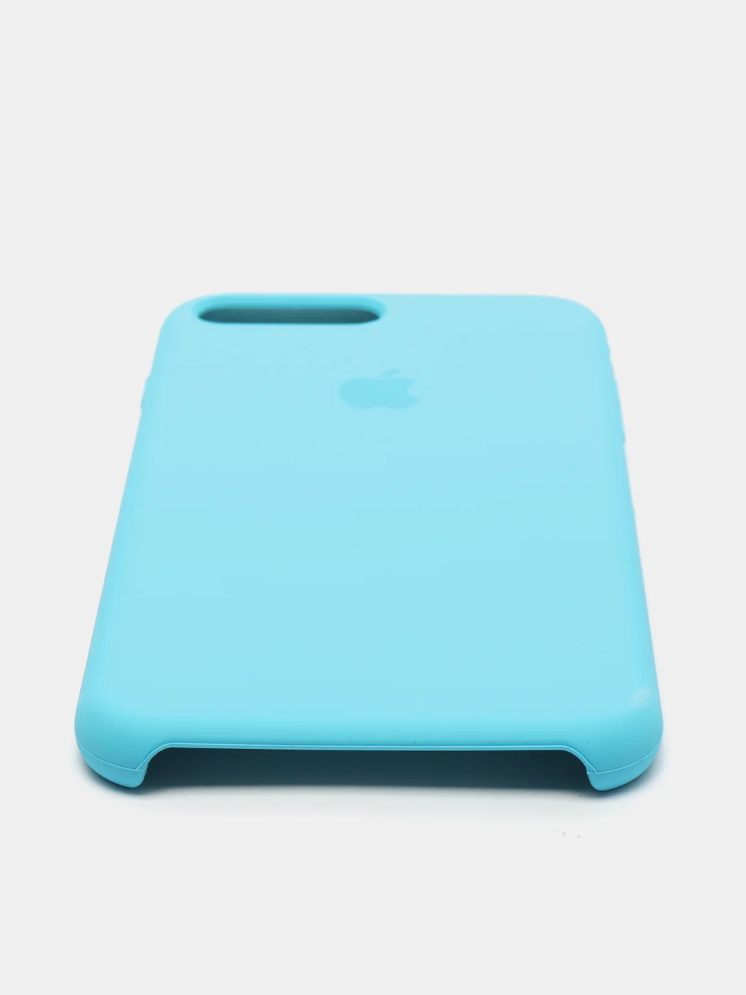 Голубой чехол Silicone Case для iPhone 7 Plus / iPhone 8 Plus