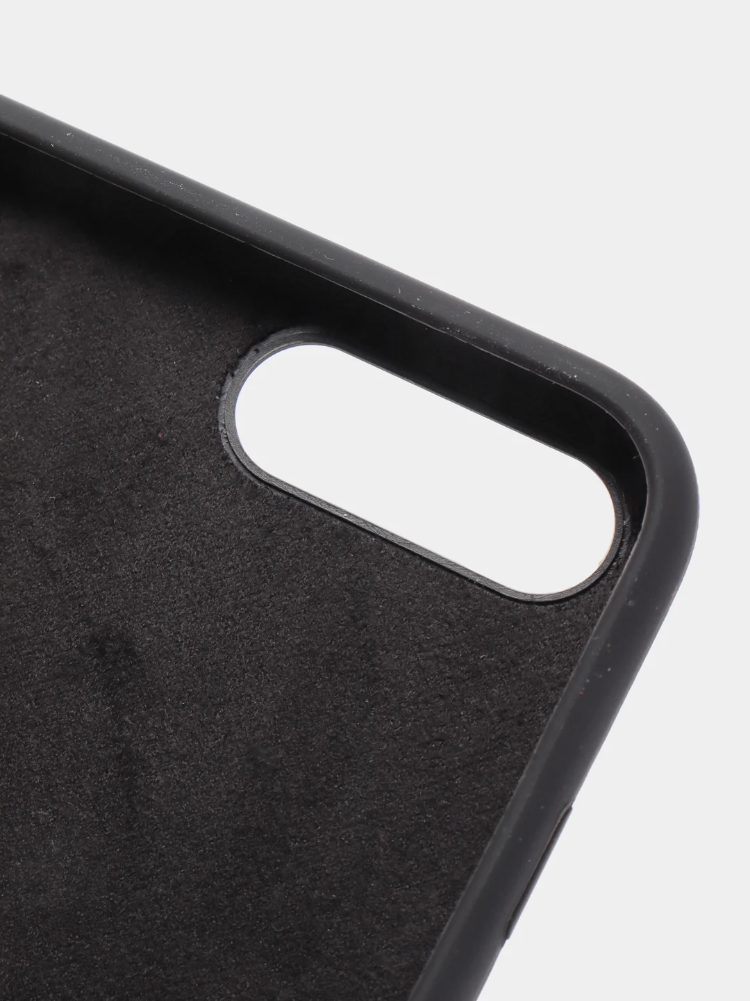 Черный чехол Silicone Case для iPhone 7 Plus / iPhone 8 Plus