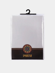 Шторка для ванной DeNASTIA 200х180, ПЕВА, с рельефным рисунком, цвет серый