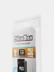 Карта памяти MicroSD HC, 4 GB/8 GB/16 GB/32 GB, Class10+SD, Oltramax