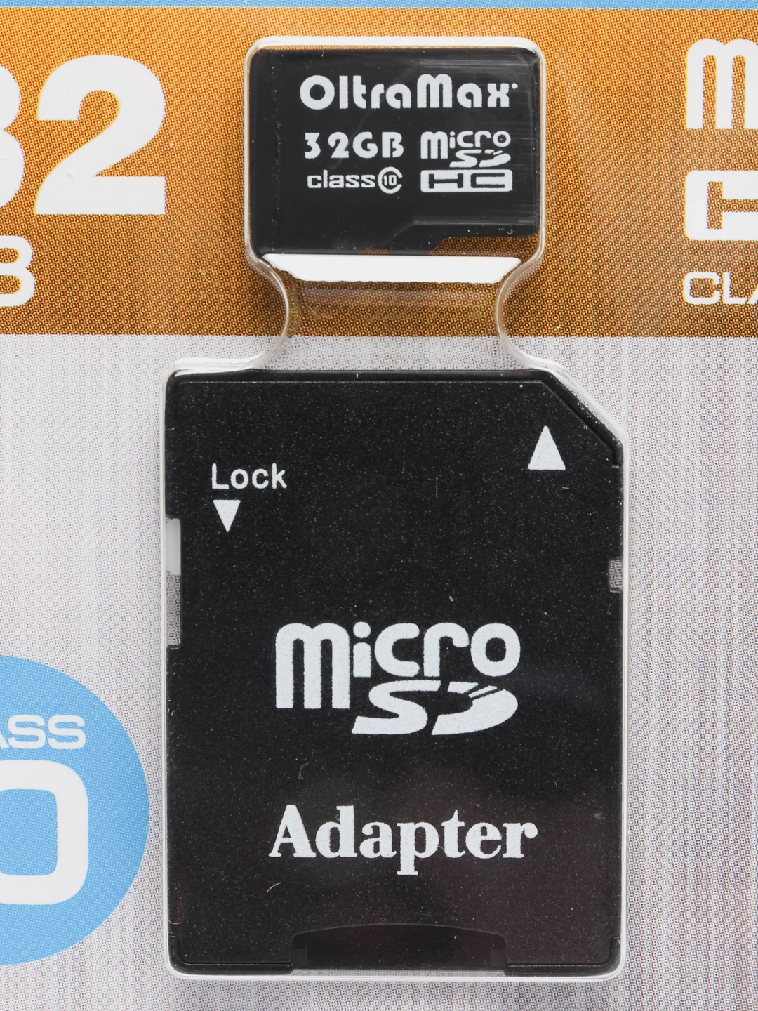 Карта памяти MicroSD HC, 4 GB/8 GB/16 GB/32 GB, Class10+SD, Oltramax