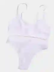 Белый комплект белья