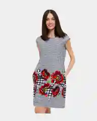 Белый платье женское из хлопка