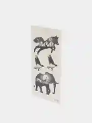 Светло-жёлтый временная татуировка, 10,5 х 6 см