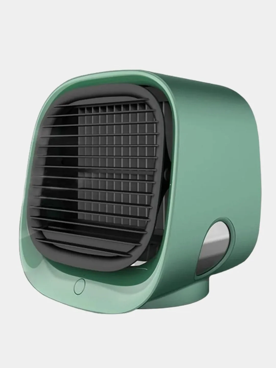 Зеленый кондиционер-увлажнитель воздуха Air Cooler, портативный, мини, 3 в 1