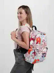 Зелёный хаки рюкзак универсальный, ранец для школьника