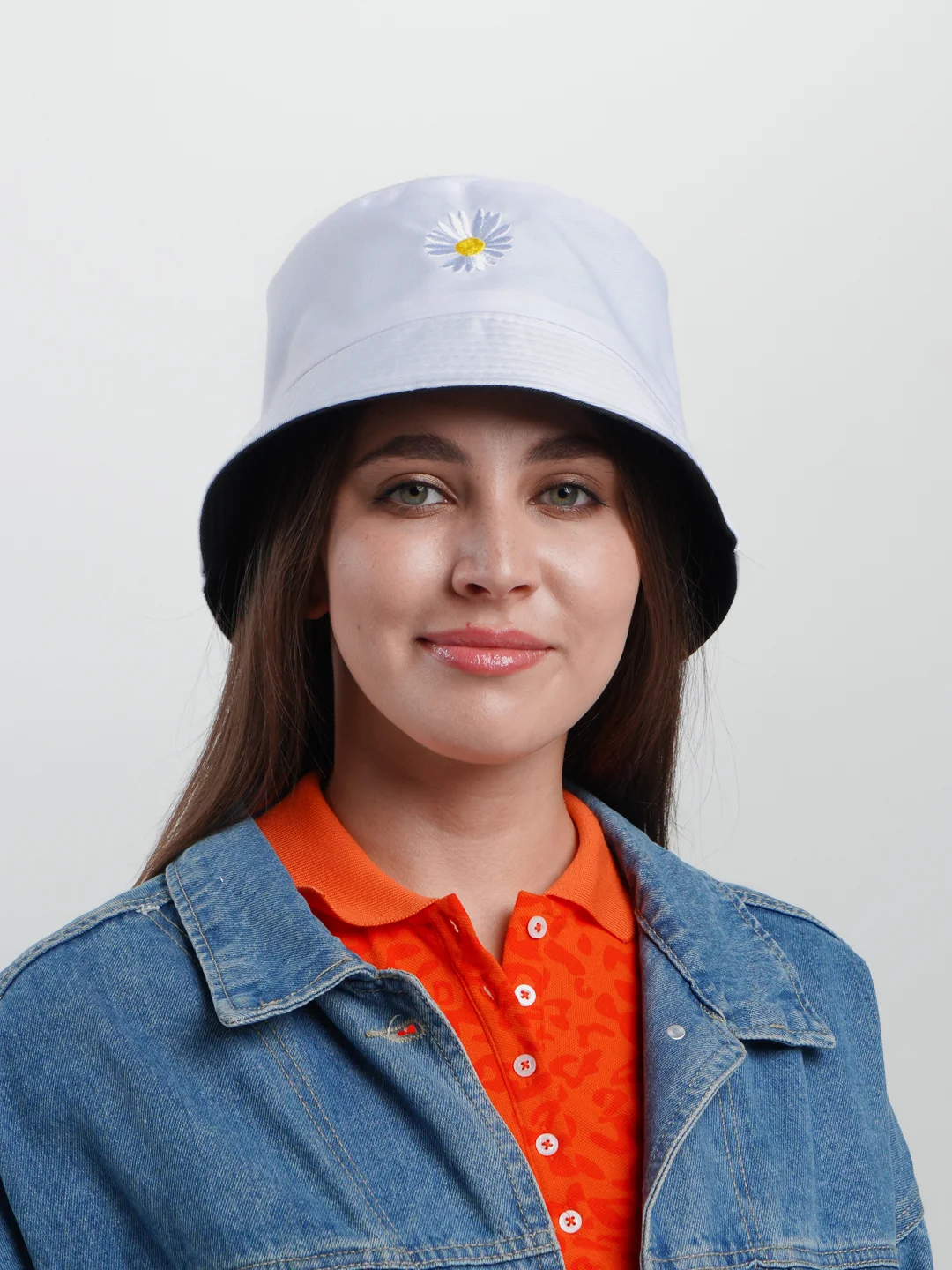 Белый панама двусторонняя