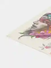 Вишнёвый временная переводная татуировка, 150 x 210 мм