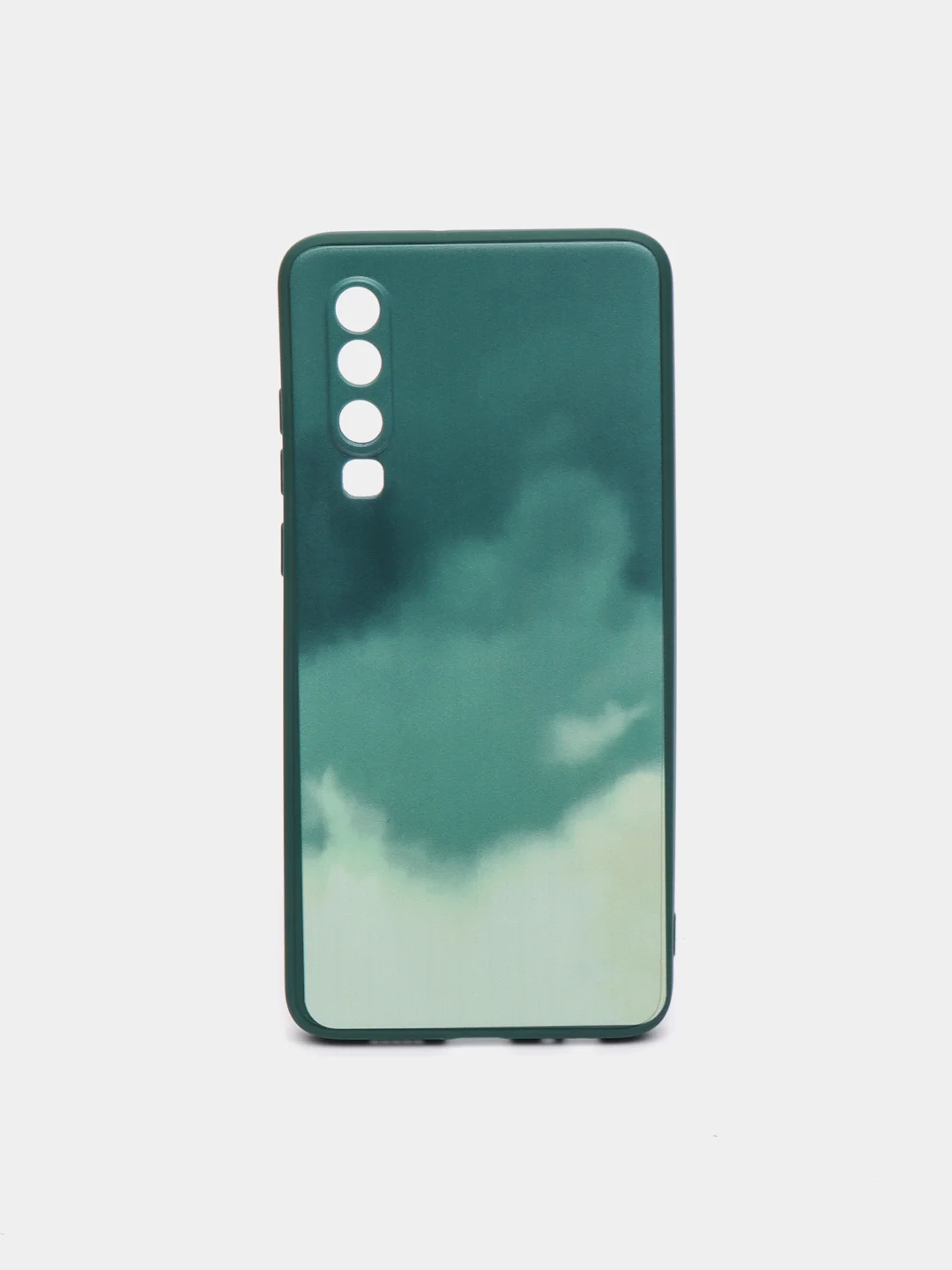 Зеленый чехол для Huawei P30 / P30 Pro акварель