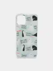 Ледяной чехол с цветным принтом картинки iPhone 5S/SE/6/6S/7/8/Plus/X/XS/XR/11/12/Mini/Pro/Max