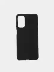 Черный чехол Samsung Galaxy M52 силиконовый, матовый
