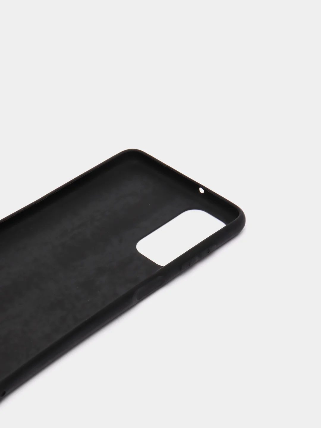 Черный чехол Samsung Galaxy M52 силиконовый, матовый