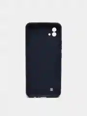 Темно-синий чехол для Realme C20/C11 (2021) силиконовый матовый однотонный