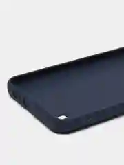 Темно-синий чехол для Realme C20/C11 (2021) силиконовый матовый однотонный
