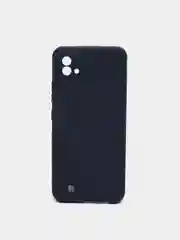 Темно-синий чехол для Realme C20/C11 (2021) силиконовый матовый однотонный