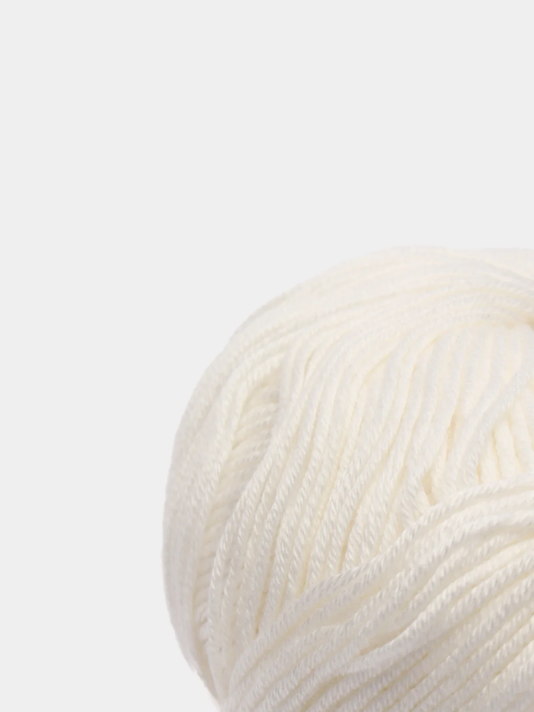 Молочный пряжа YarnArt Baby cotton, 50 г, 165 м, акрил и хлопок