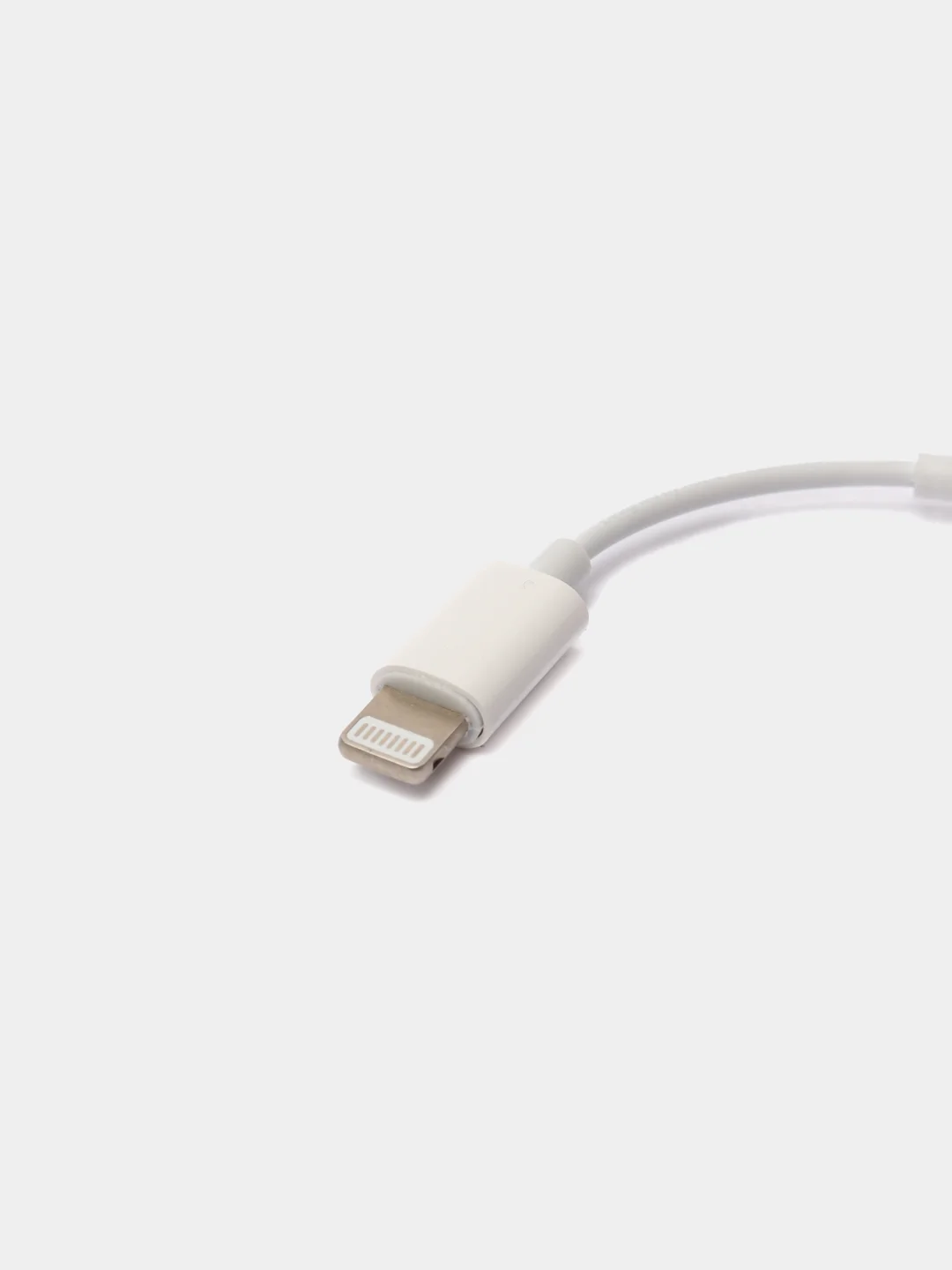 Переходник lightning на 3.5 Mini Jack для прослушивания музыки на iphone