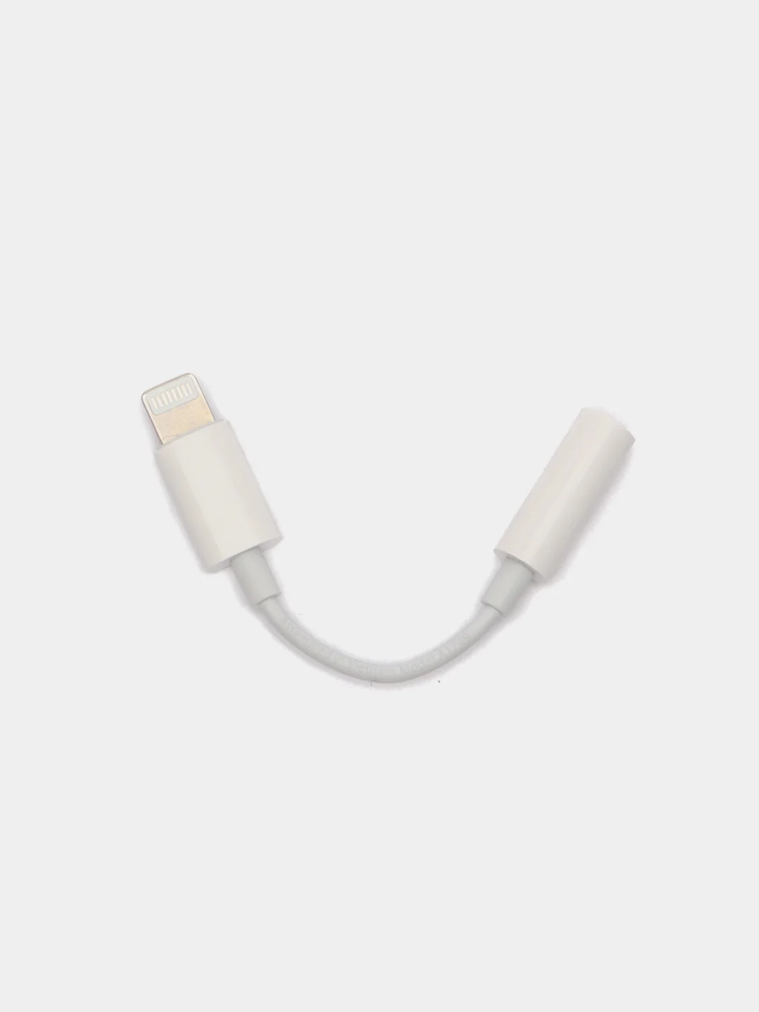 Переходник lightning на 3.5 Mini Jack для прослушивания музыки на iphone