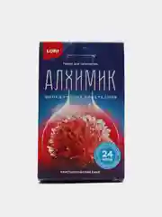 Красный набор для выращивания кристаллов "Кристаллический ежик" / Набор детский для опытов