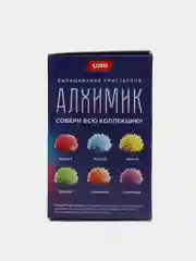 Красный набор для выращивания кристаллов "Кристаллический ежик" / Набор детский для опытов