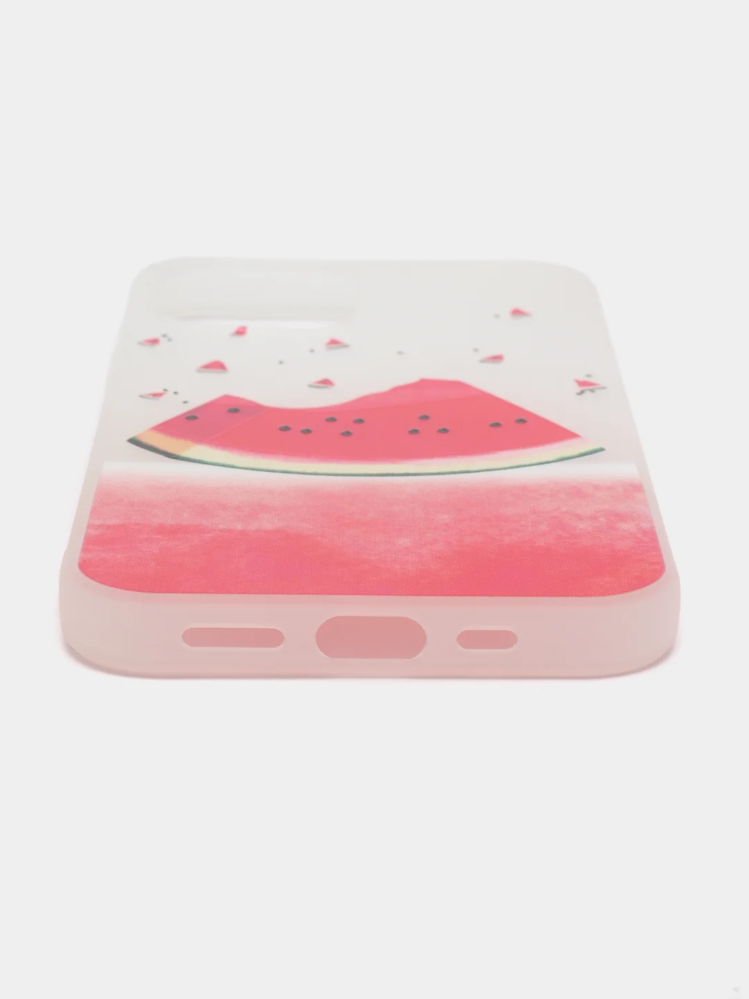 Кораллово-розовый чехол для iPhone 11, 12/12Pro Frutti