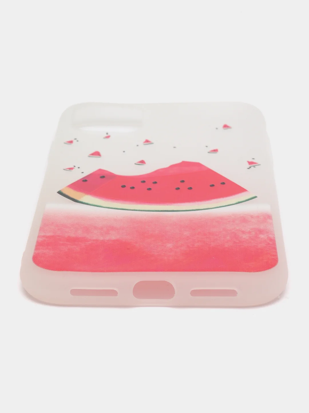 Кораллово-розовый чехол для iPhone 11, 12/12Pro Frutti