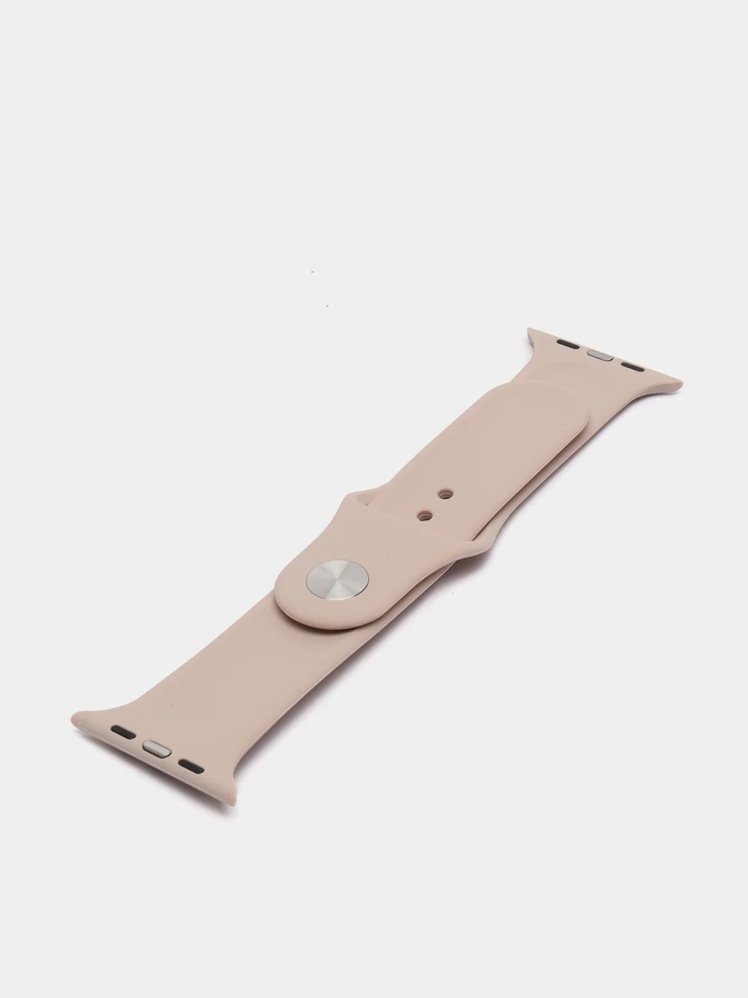 Кремовый спортивный ремешок для Apple Watch Classic 38 / 40 / 41 /  42 / 44 / 45 / 47 mm