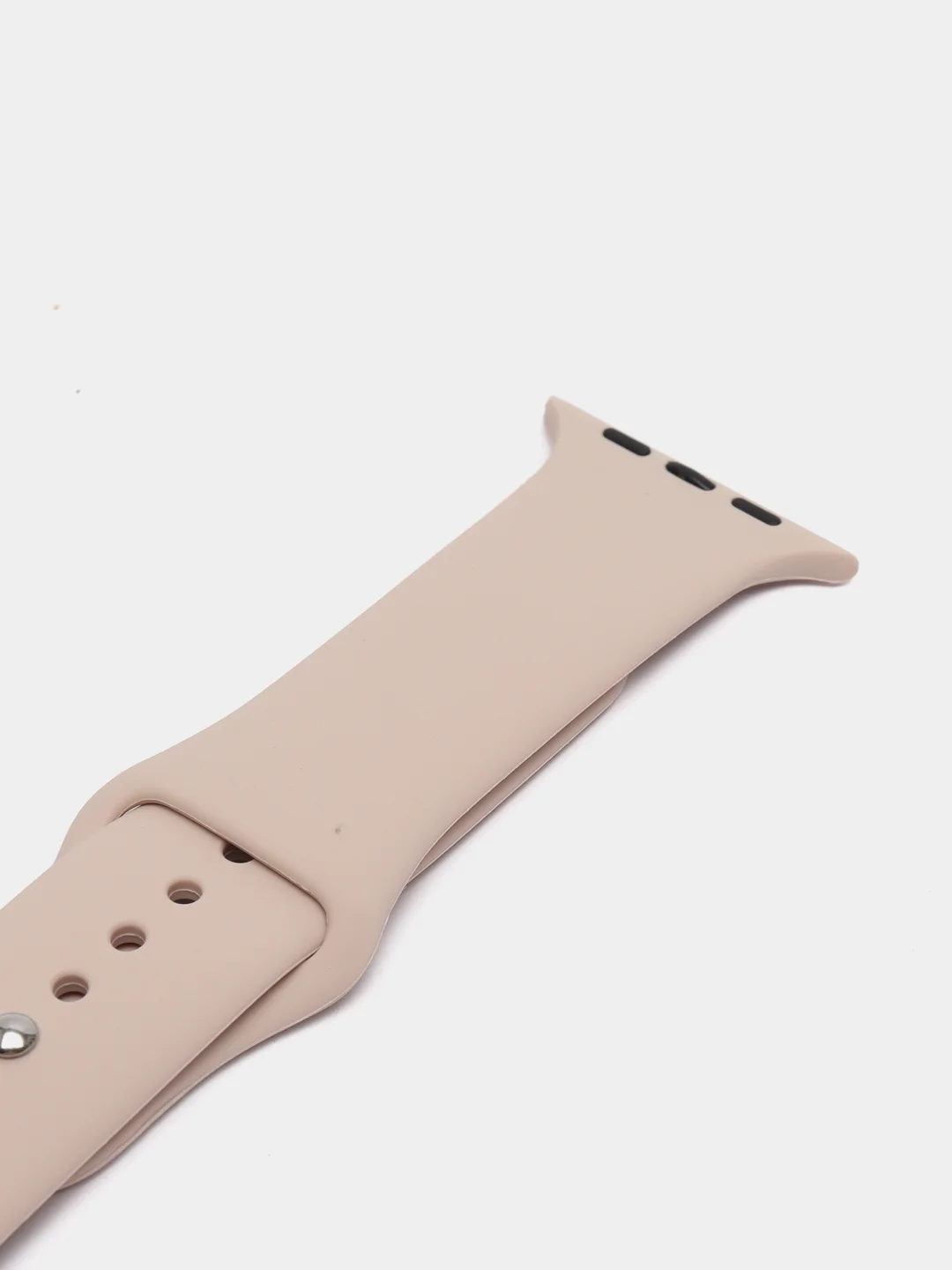 Кремовый спортивный ремешок для Apple Watch Classic 38 / 40 / 41 /  42 / 44 / 45 / 47 mm