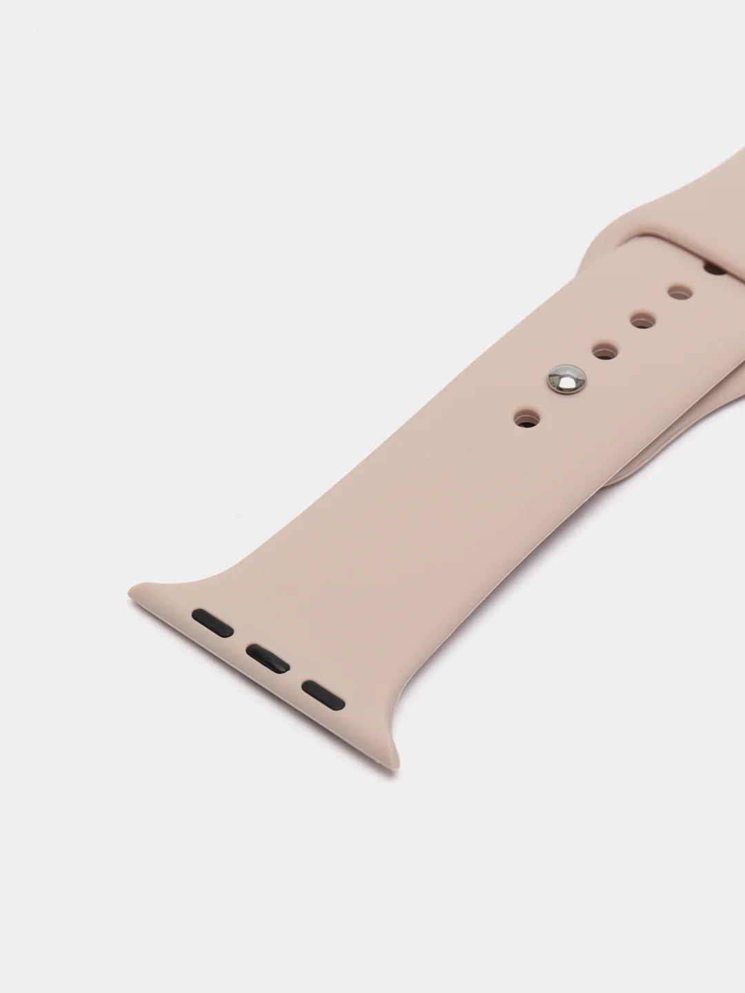 Кремовый спортивный ремешок для Apple Watch Classic 38 / 40 / 41 /  42 / 44 / 45 / 47 mm