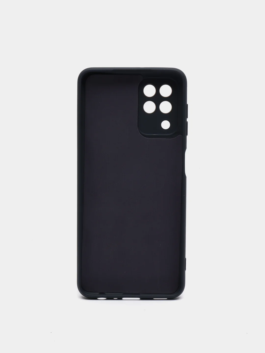 Синий меланж чехол для Samsung A22 защита камеры