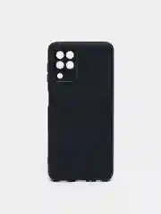 Синий меланж чехол для Samsung A22 защита камеры