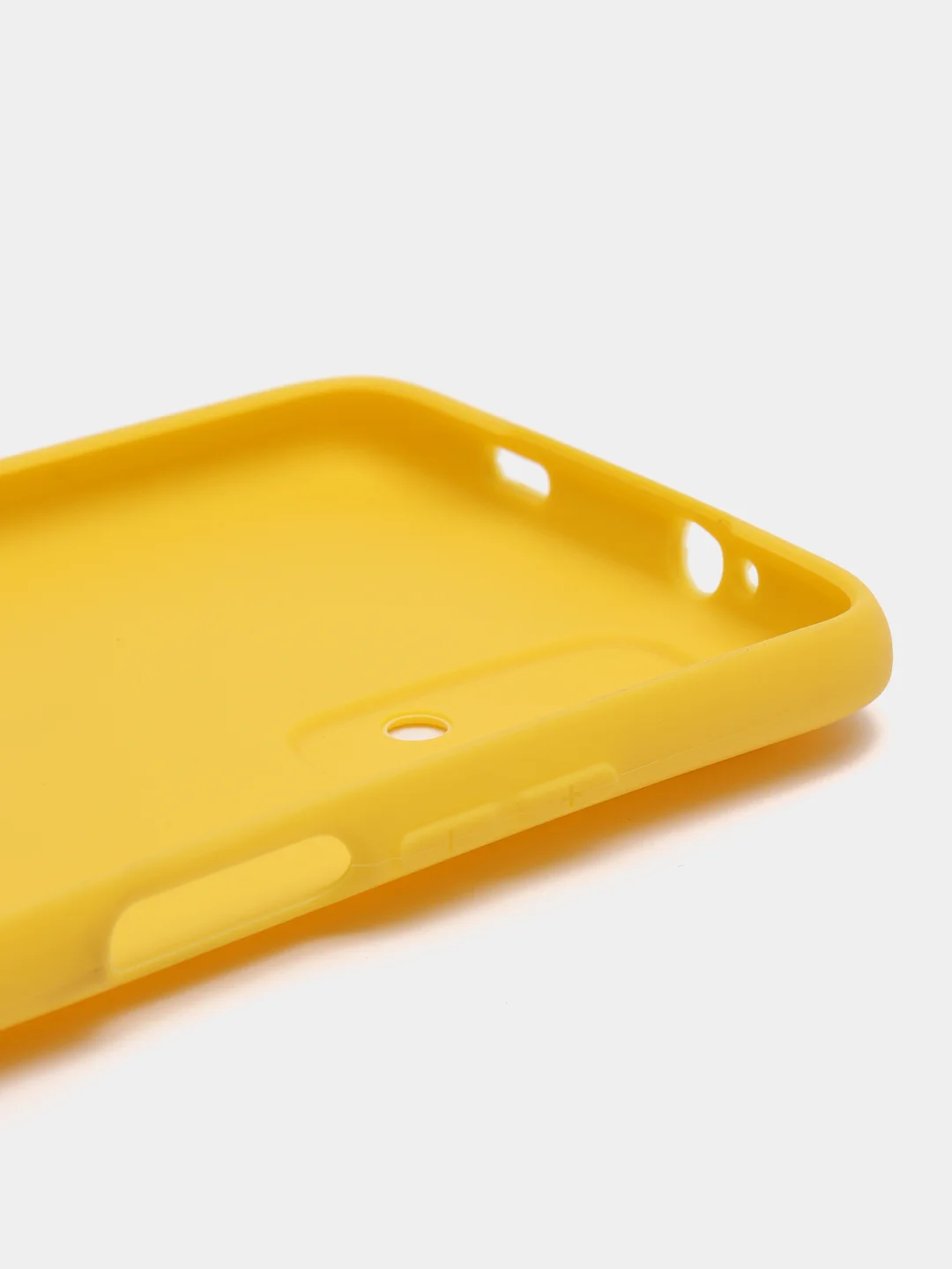 Желтый чехол для Xiaomi Redmi 9T силиконовый матовый однотонный