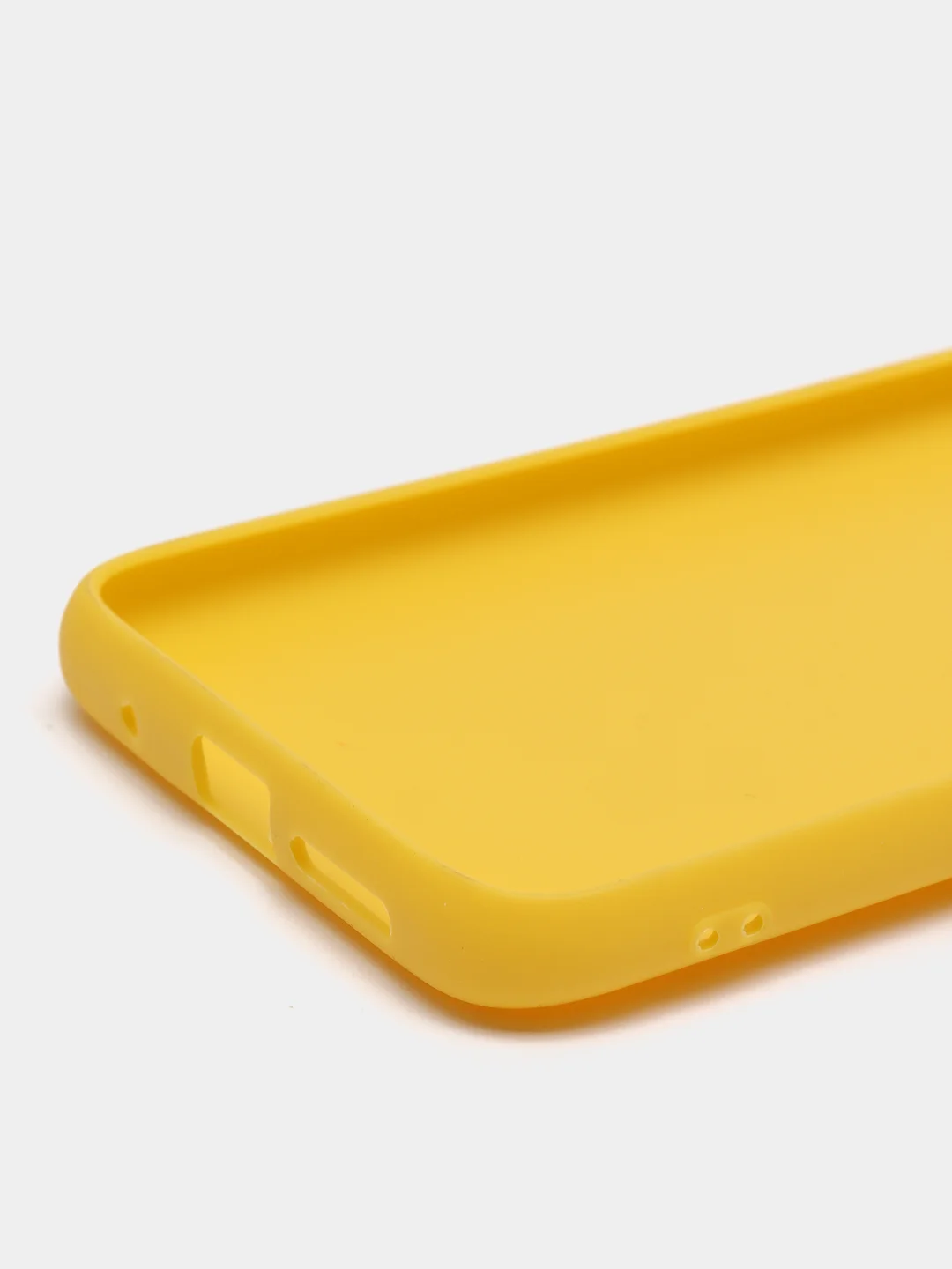 Желтый чехол для Xiaomi Redmi 9T силиконовый матовый однотонный