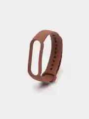 Карамельный силиконовый ремешок для фитнес браслета Mi Band 5. Универсальный браслет