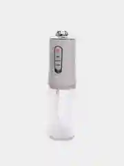 Белый ирригатор портативный для полости рта Oral Irrigator, беспроводной, с USB + 4 насадки