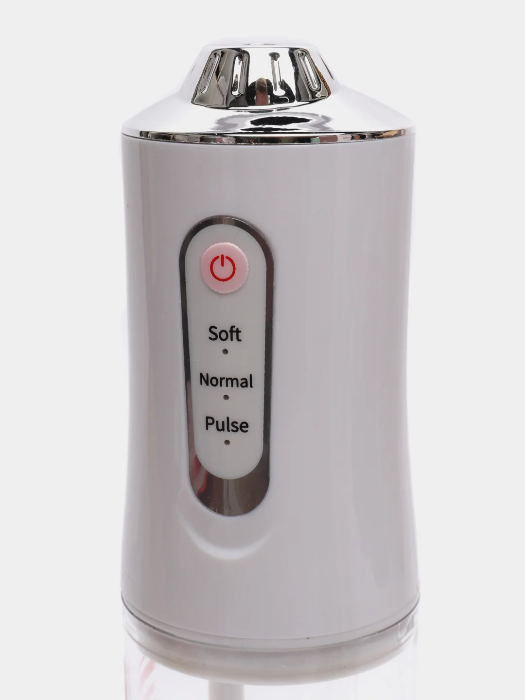 Белый ирригатор портативный для полости рта Oral Irrigator, беспроводной, с USB + 4 насадки