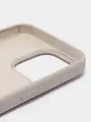 Светло-бежевый чехол iPhone 13 Pro 6.1" Силиконовый с логотипом (Silicone Case) Закрытый низ