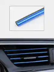 Алый накладки декоративные на кондиционер авто, 10 шт