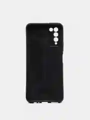 Зеленый силиконовый чехол накладка для Honor 10X Lite с текстурой кожи (под кожу)