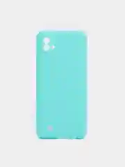 Бирюзовый чехол для Realme C20/C11 (2021) силиконовый матовый однотонный