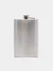 Зеленый подарочная сувенирная фляжка 8,5oz (250мл) на 23 февраля