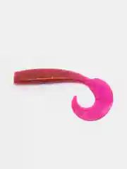 Кораллово-розовый твистер Yaman Lazy Tail Shad 120mm