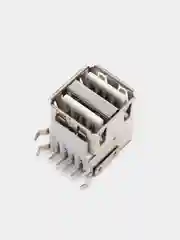 5 штук Гнездо USB 2.0 сдвоенное на плату