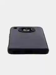 Индиго чехол Honor 50 Lite / Huawei Nova 8i силиконовый, имитация кожи