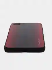 Багровый чехол с закаленным стеклом на iPhone 7/8/SE/2020/XR/11/12/13/Pro/Max/айфон про макс